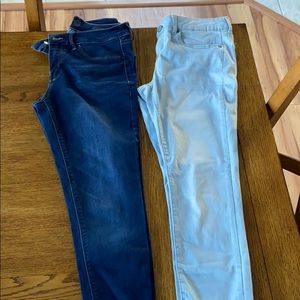 2 pair of jeggings size 11